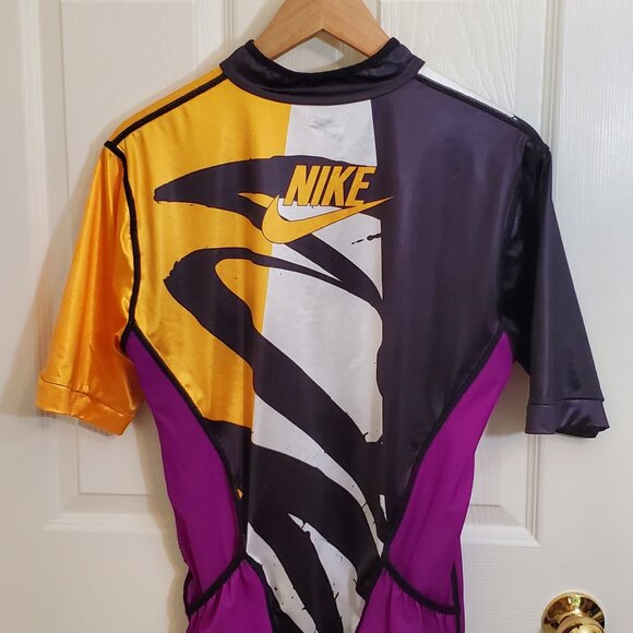 Vintage Neon 80s 90s Cycling Jersey by NIKE - Picture 5 of 5